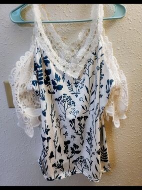 3XL Temu Cold Shoulder Blouse